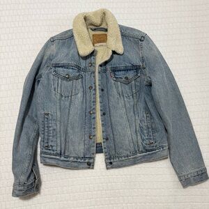 Levis Sherpa Denim Jacket